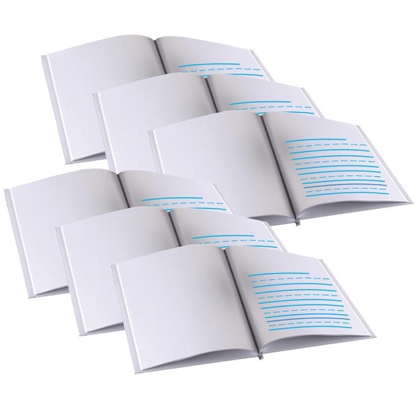 Shop Hardcover Blank Book, Blue Lined, 8.5" x 11" Portrait